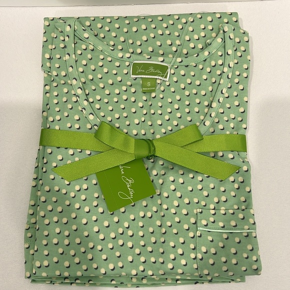 Vera Bradley Summer Pajamas Nomadic Dots Small - Picture 1 of 10